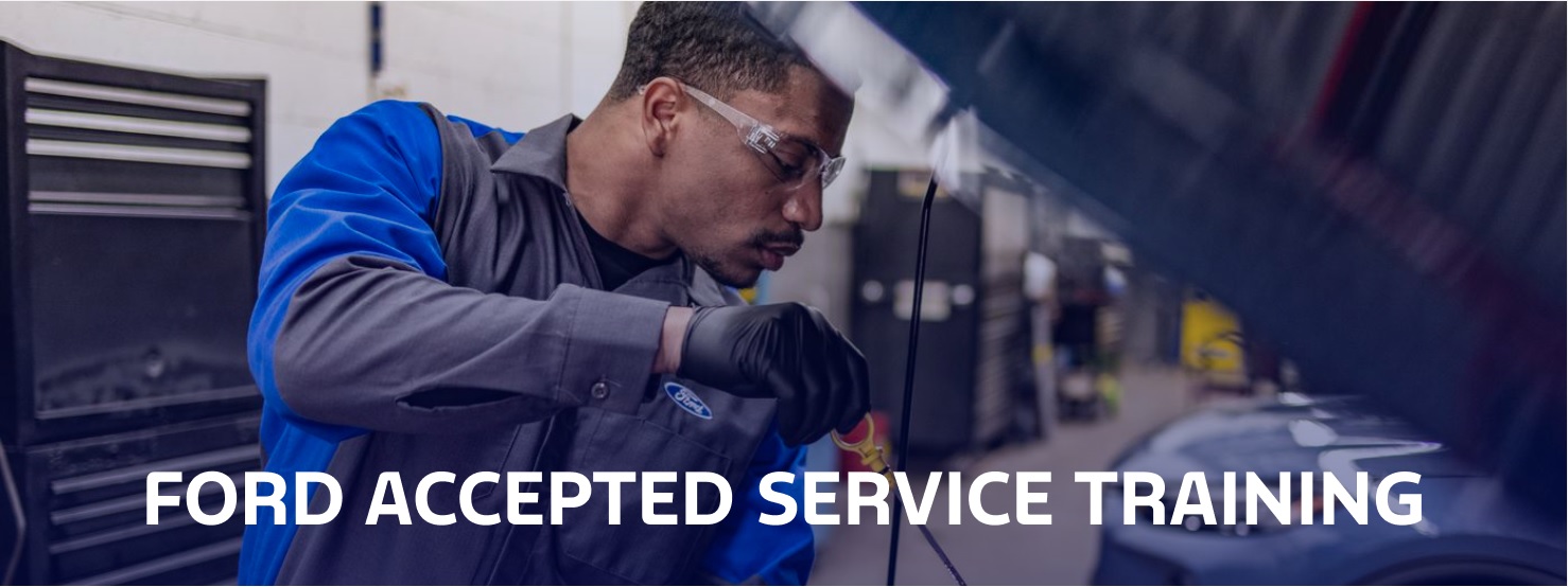 Ford Accepted Service Training Program Banner